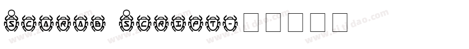 Scarab Script字体转换